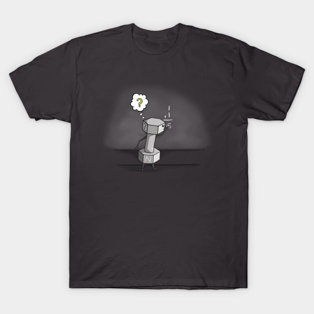 Dumbbell T-Shirt by FrontalLobe